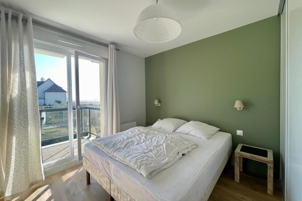The Ammonite Sea View With Large Balcony Apartment Benerville-sur-Mer Luaran gambar